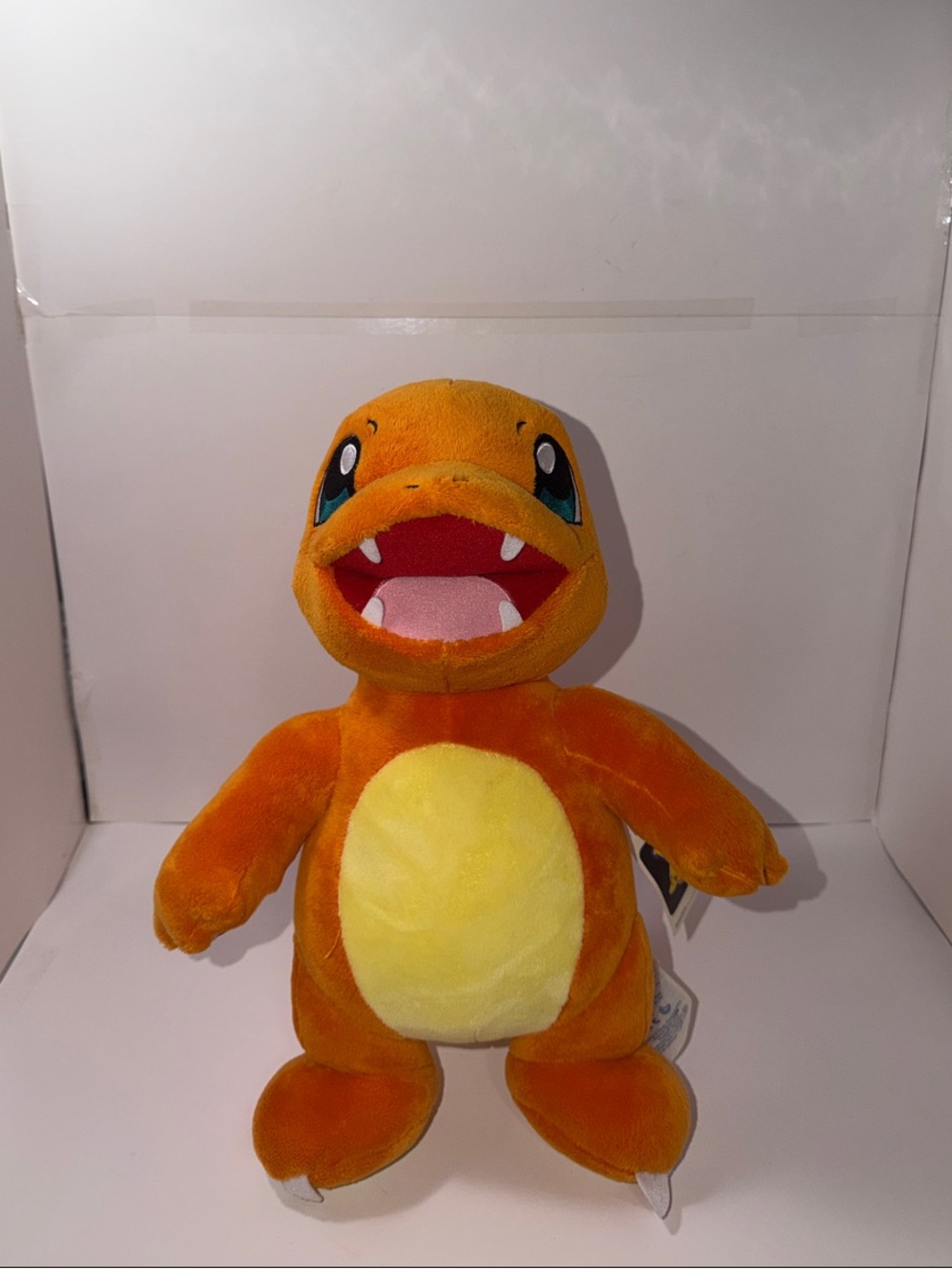 Pokeman, Charmander-Orange and Yellow Flame Lizard Plush Toy